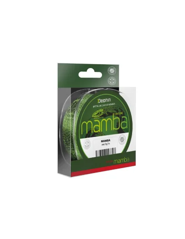 Fishing line Delphin MAMBA Feeder camouflage 200m - 0.23mm