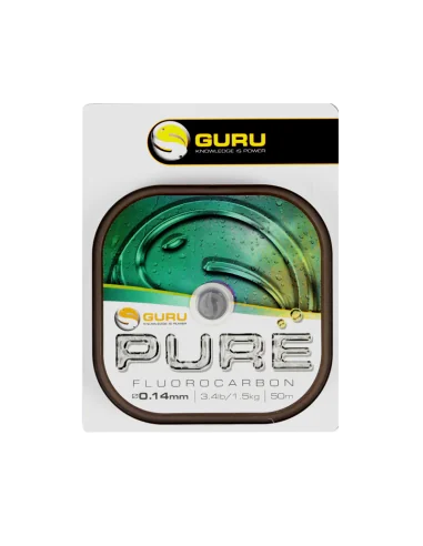 Guru Pure Fluorocarbon 50m 0.08mm GURU - 1