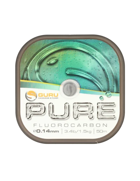 Guru Pure Fluorocarbon 50m 0.08mm GURU - 2