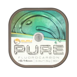 Guru Pure Fluorocarbon 50m 0.14mm GURU - 1