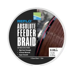 Preston Reflo Absolute Feeder Braid 150m 0.10mm PRESTON - 1