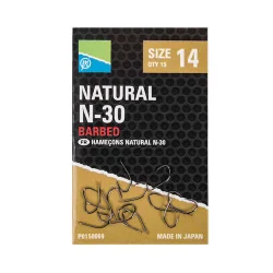 Preston Natural N-30 14 Hooks PRESTON - 1