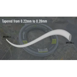 Matrix Horizon X Tapered Leaders 0.22 - 0.28mm MATRIX - 1 2