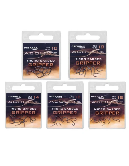 Drennan ACOLYTE GRIPPER Hooks No. 14 DRENNAN - 2