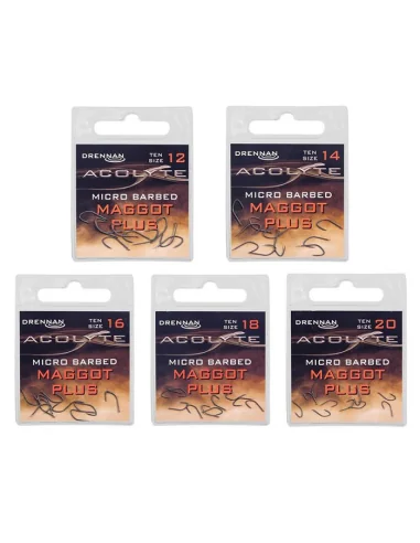 Drennan ACOLYTE MAGGOT PLUS Hooks No. 16 DRENNAN - 2