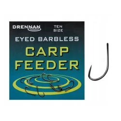 Drennan CARP FEEDER Barbless Hooks No. 8 DRENNAN - 1