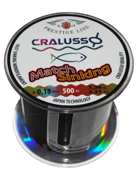 Monofilament CRALUSSO Prestige QSP Sinking 500m 0.20mm CRALUSSO - 1