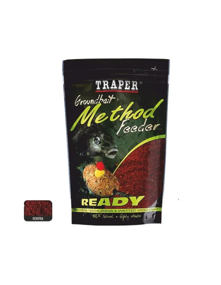 Groundbait Traper Method Feeder Ready Bloodworm 750g TRAPER - 1