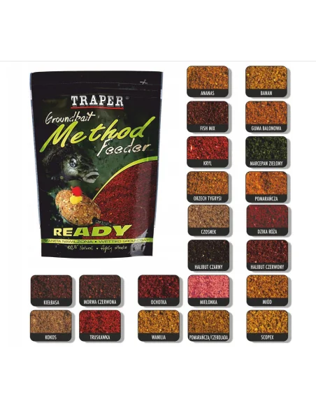 Groundbait Traper MF Ready Shrimp 750g TRAPER - 1