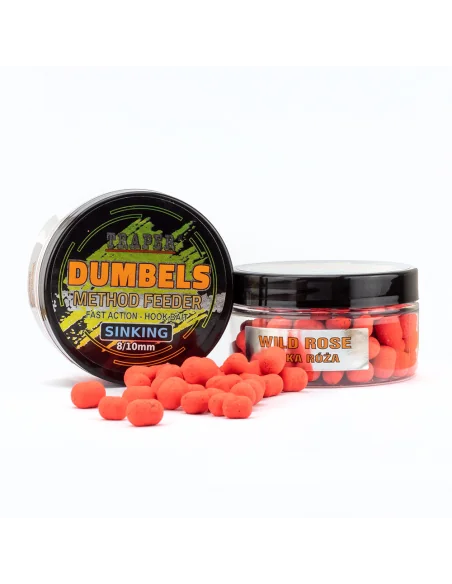 Dumbels Traper MF Sinking 8-10mm 50g Rosehip TRAPER - 1