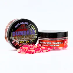 Dumbels Pop-Up Traper MF DUO 8-10mm 30g Bloodworms/White Worms TRAPER - 1