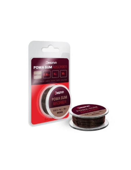 Feederrubber Delphin 0.8mm brown DELPHIN - 1