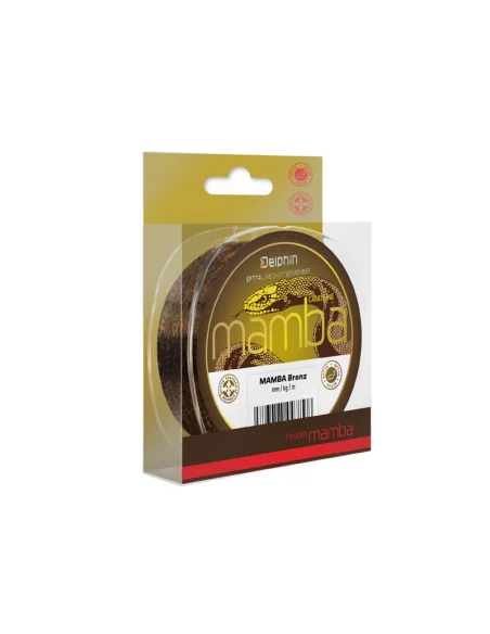 Fishing Line Delphin MAMBA Feeder Bronz 0.16mm 300m DELPHIN - 1