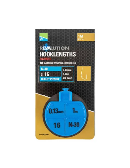Preston Revalution Rigs 100cm N-30 - 14 - 0.15mm PRESTON - 1