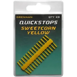 Stoppers Drennan PushStop Sweetcorn Yellow 28pcs DRENNAN - 1