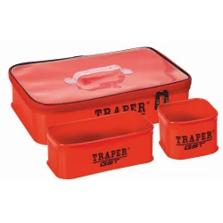 SET TRAPER GST CONTAINERS RED PVC 30*45*10cm TRAPER - 1 2
