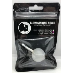 Slow Sinking Bison Fishing Bomb 25mm BISON FISHING - 1