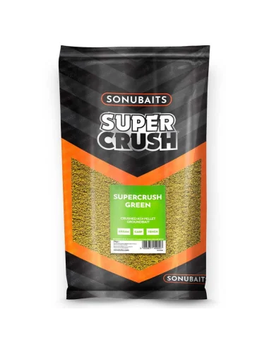 Groundbait Sonubaits Supercrush Green - 2kg