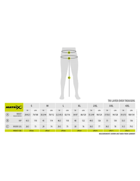 Spodnie Matrix TriLayer Over Trousers 25K M MATRIX - 13