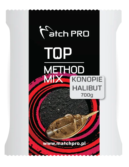 Groundbait MATCHPRO Black Halibut Hemp 700g MatchPRO - 2