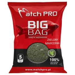 Groundbait MATCHPRO Big Bag Marzipan Green 5kg MatchPRO - 1